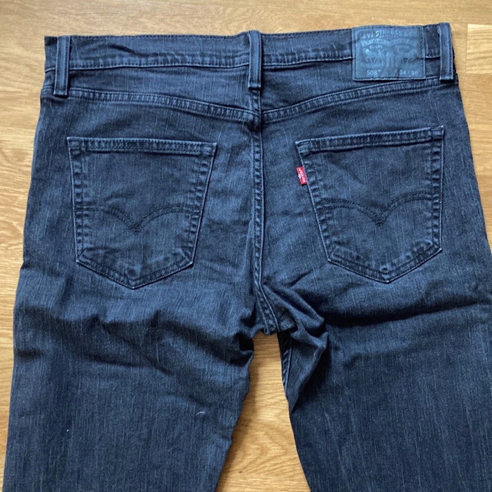 Men’s Levi’s 508 Jeans - 34x30 Black